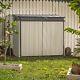 Keter Ket-237831 Elite Store Outdoor Storage Shed 4.6 By 2.7 Foot, Deco Grey