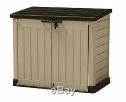 Keter Max 42-Cu Ft Resin Outdoor Storage Shed All-Weather Store-It-Out Garden