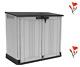 Keter Outdoor 4 Ft. 5 In. W X 2 Ft. 5 In. D Resin Horizontal Storage Shed