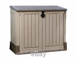 Keter Outdoor Storage Shed Patio Garden Backyard All Weather Plastic 30 cu ft