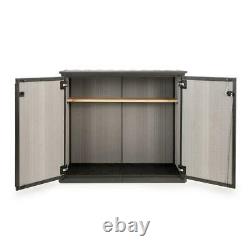 Keter Patio Store 4.6 ft. X 2.6 ft. X 3.11 ft. Resin Horizontal Storage Shed