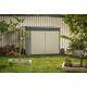 Keter Premier 41 Cu. Ft. Horizontal Storage Shed Ideal For Trash Cans, Gardening