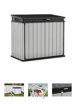 Keter Premier XL 41 cu. Ft. Horizontal Outdoor Storage Shed