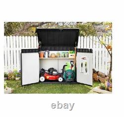 Keter Premier XL 41 cu. Ft. Horizontal Outdoor Storage Shed