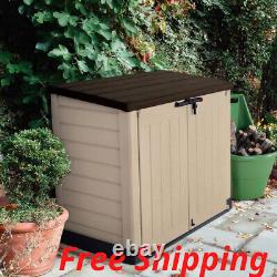 Keter Store-It-Out MAX Outdoor Resin Horizontal Storage Shed