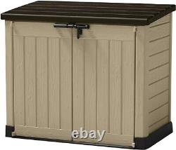 Keter Store-It-Out MAX Outdoor Resin Horizontal Storage Shed NEW
