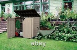 Keter Store-It-Out MAX Outdoor Resin Horizontal Storage Shed New Perfect Gift ou