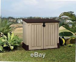 Keter Store-It-Out MIDI 4.3 x 2.5 Outdoor Resin Horizontal Storage Shed
