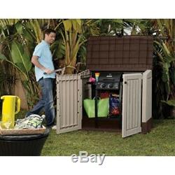 Keter Store-It-Out MIDI 4.3 x 2.5 Outdoor Resin Horizontal Storage Shed