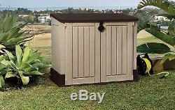 Keter Store-It-Out MIDI Outdoor Resin Horizontal Storage Shed 30 cu. Ft