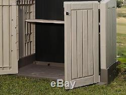 Keter Store-It-Out MIDI Outdoor Resin Horizontal Storage Shed 30 cu. Ft