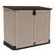 Keter Store-it-out Midi Horizontal Resin Outdoor Storage Shed, 30 Cubic, Brown