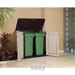 Keter store-it-out midi 4.3 x 2.5 outdoor resin horizontal storage shed