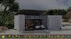 Kinying Outdoor Storage Shed Horizontal Storage Box Waterproof For Garden Patios Backyards Mul