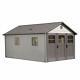 Lifetime 60236 11 X 18.5 Ft. Outdoor Storage Shed, 11 X 18.5, 11 X 18.5 Ft