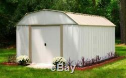 Large Storage Shed Outdoor Kit Metal Sheds Outside Patio Kits Organizer Utility