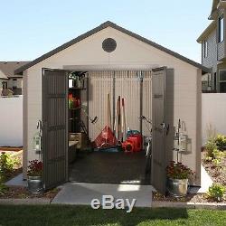 Lifetime 11x16 Plastic Outdoor Storage Shed with Floor (6415 / 0125)