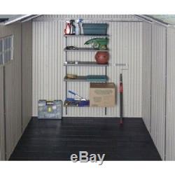 Lifetime 11x18.5 Storage Shed Kit with Floor 6415 / 20125