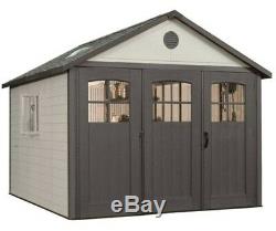 Lifetime 11x18 Storage Garage Kit with 9ft Wide Doors 60236