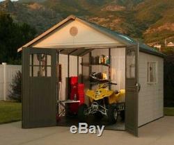 Lifetime 11x18 Storage Garage Kit with 9ft Wide Doors 60236