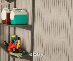 Lifetime 11x18 Storage Garage Kit with 9ft Wide Doors 60236
