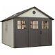 Lifetime 11x21 Storage Shed Garage With 9ft Wide Doors 60237