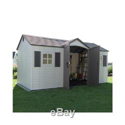 Lifetime 6446 15 Ft. X 8 Ft. Outdoor Storage Shed Building Garage N0 Tax