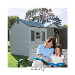 Lifetime 6446 15 Ft. X 8 Ft. Outdoor Storage Shed Building Garage N0 Tax