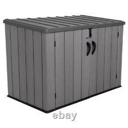 Lifetime 75 Cu. Ft. Horizontal Storage Shed 561 Gallon Capacity Comes in 1 box