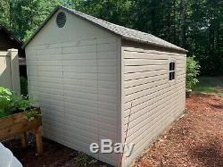 Lifetime 8 Ft. X12.5 Ft. Outdoor Storage Shed Good Condition
