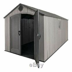 Lifetime 8' x 17.5' Outdoor Storage Shed