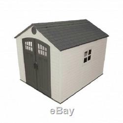 Lifetime 8x10 Outdoor Storage Shed Kit with Horizontal Siding 60238