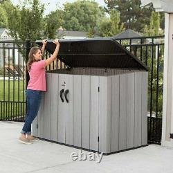 Lifetime Horizontal Storage Shed, Floor Included