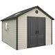 Lifetime Outdoor Storage Shed Building 6415 11x13.5 Sturdy Garden Shed With Floor