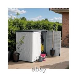 Lockable Devoko Outdoor Storage, 26 Cu Ft, Waterproof Tool & Cushion Box