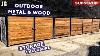 Metal And Wood Outdoor Storage Enclosure Jimbo S Garage