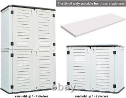 Metal Laminate Shelving for Horizontal Storage Shed, One Shelf to Hold 44 Lbs, 4