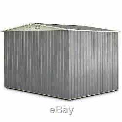 Metal Outdoor Storage Shed Kit Garden Backyard Toolshed DIY House Heavy Duty 6x8