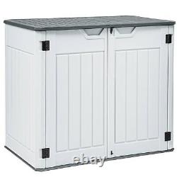 Moasis 4.45 ft. W x 2.75 ft. D Resin Horizontal Storage Shed