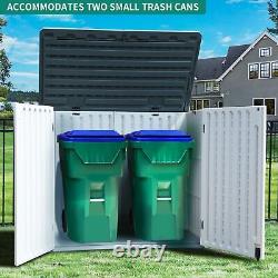 Moasis 4.45 ft. W x 2.75 ft. D Resin Horizontal Storage Shed
