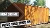 Move A 12x16 Wood Storage Shed The Easy Way Don T Get Squished Like A Grape