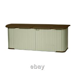 Multi-Purpose Resin Split Lid Storage Shed Locking Lid for Securing Outdoor