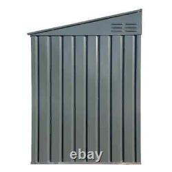 NEW 6 ft. W x 3 ft. D Galvanized Steel Horizontal Storage Shed