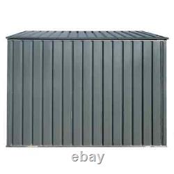 NEW 6 ft. W x 3 ft. D Galvanized Steel Horizontal Storage Shed