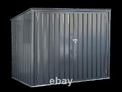 NEW Horizontal Storage Shed Charcoal FAST SHIPPING