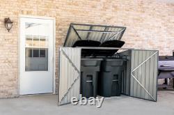 NEW Horizontal Storage Shed Charcoal FAST SHIPPING