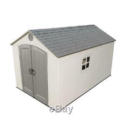 NEW Lifetime 8 Ft. X12.5 Ft. Outdoor Storage Shed FREE SHIPPING