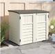 New Outdoor 4 Ft. 5 In. W X 2 Ft. 9 In. D Plastic Horizontal Storage Shed