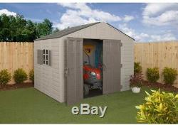 New Steel Reinforced 10 ft. X 8 ft. Metal Storage Garage Shed Barn Building Kit