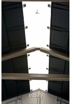 New Steel Reinforced 10 ft. X 8 ft. Metal Storage Garage Shed Barn Building Kit